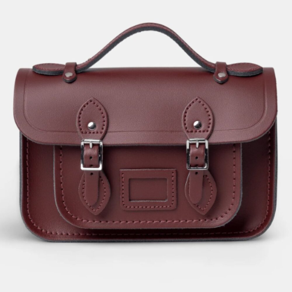 Cambridge Satchel Mini, Oxblood